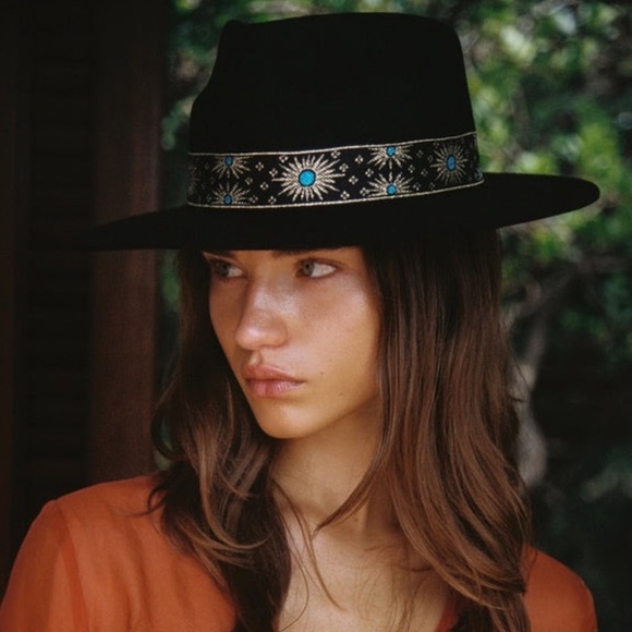 NWT Lack of Color Phoenix Vintage Ribbon Fedora - Picture 2 of 16